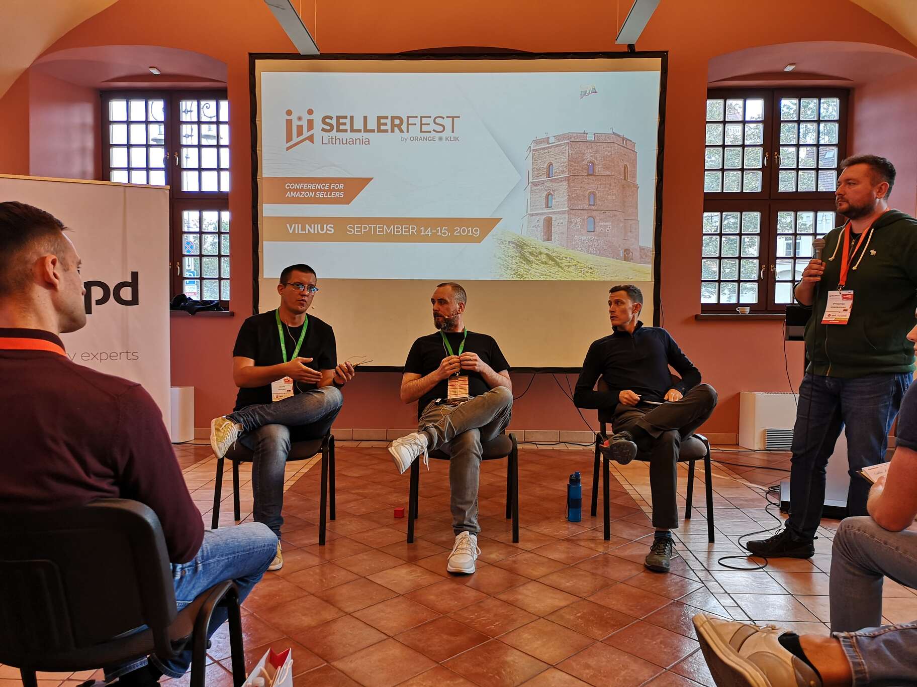 Diskusija Seller Fest scenoje